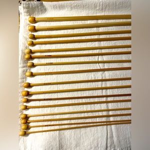 Wooden Knitting needles